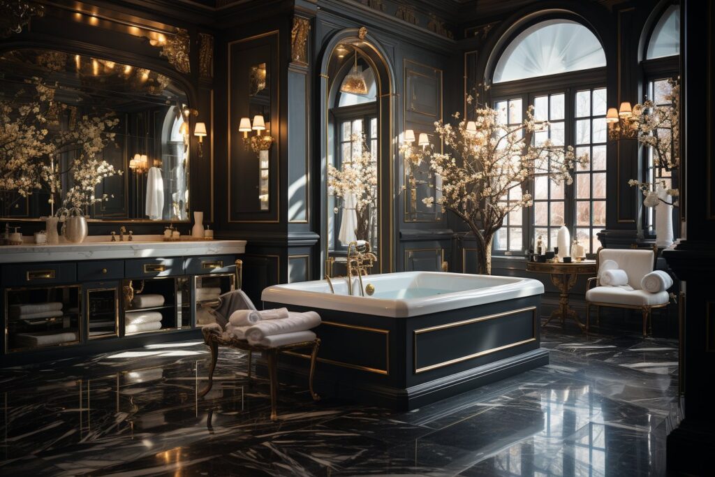 Les salles de bains luxueuses dans les hôtels haut de gamme