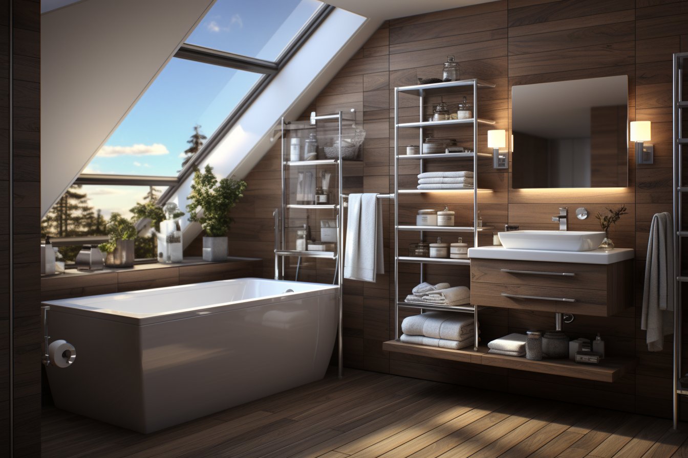 Optimiser l'aménagement d'une salle de bain de 4m2 sans WC - Brico