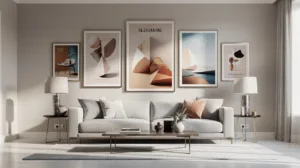 affiches déco salon