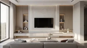 décorer mur télévision