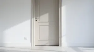 peindre porte rouleau