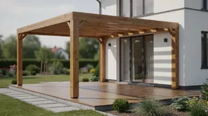 pergola en bois