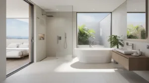 salle de bain ouverte