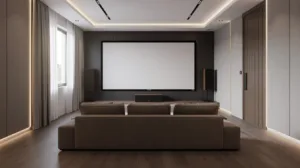 salle de cinéma maison