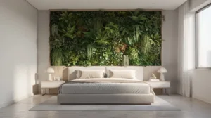 tête de lit végétale